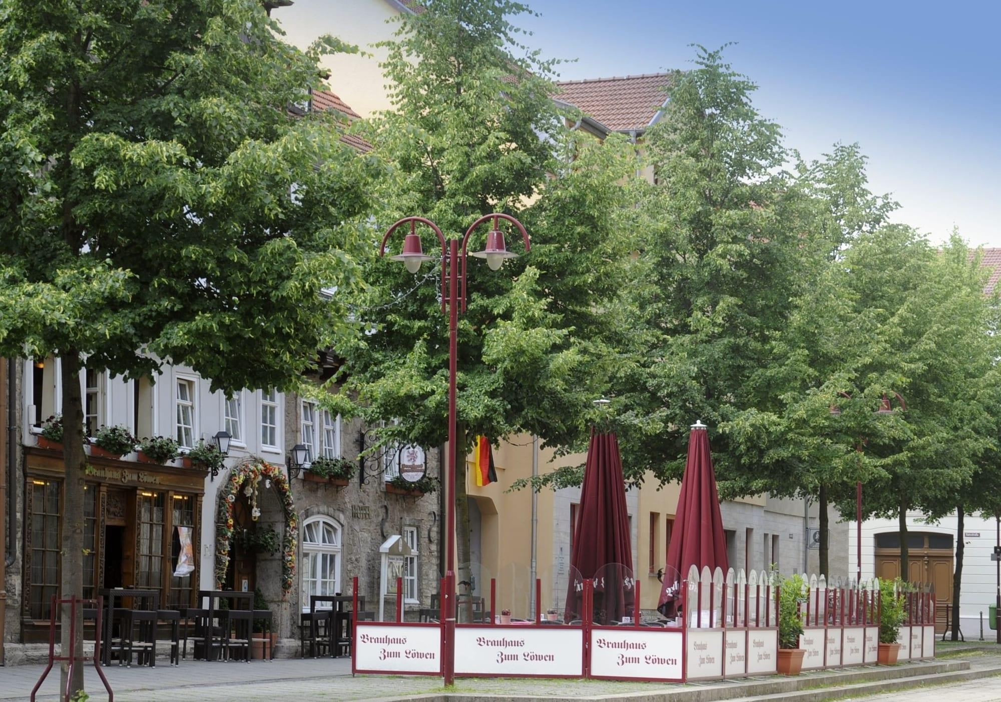 Brauhaus Zum Loewen Hotel Muehlhausen  Exterior photo