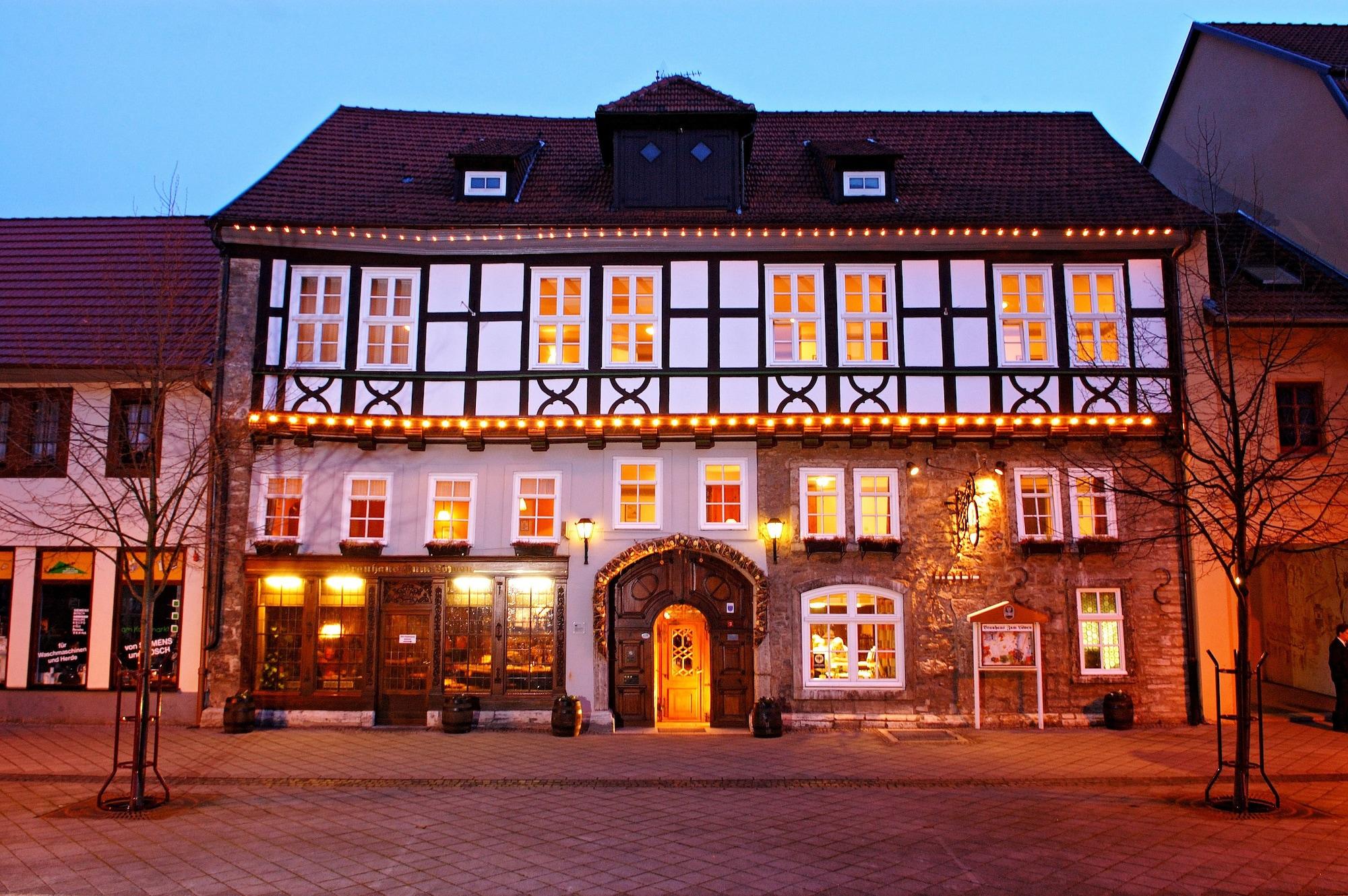 Brauhaus Zum Loewen Hotel Muehlhausen  Exterior photo